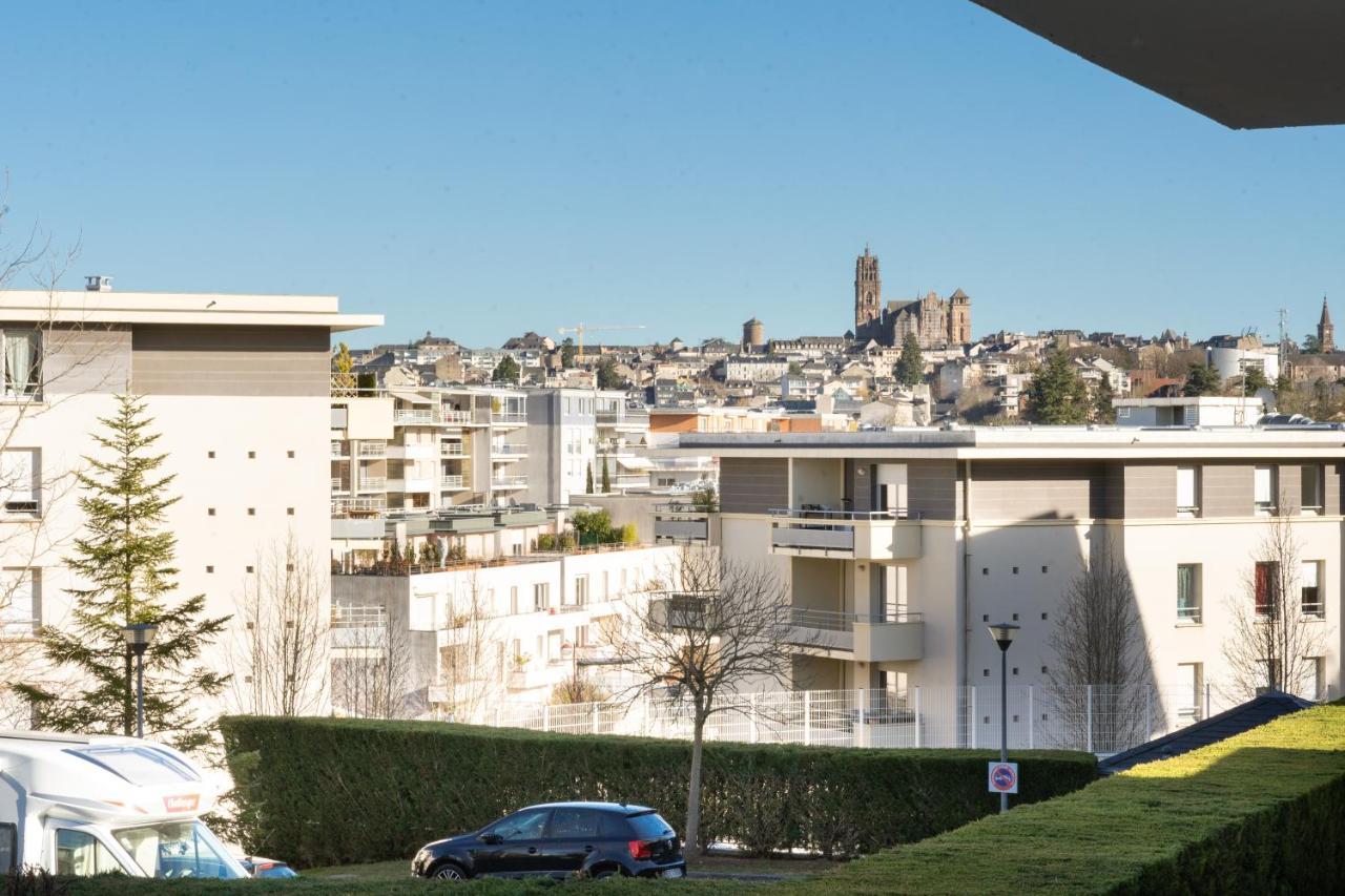 Le Clos Bellevue Appartement T3 parking + piscine Rodez Exterior foto